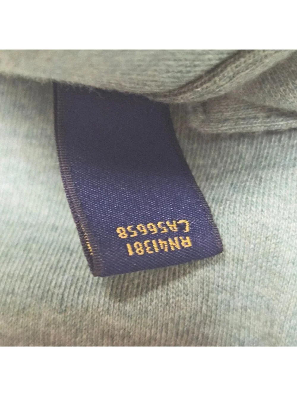 Polo Ralph Lauren Polo Shirt Long Sleeve Mens M Sage Green Logo Classic Collar